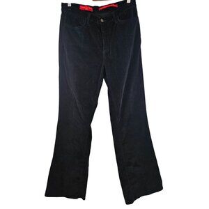 NYDJ Tummy Tuck Jeans Black Corduroy Pants Size 10